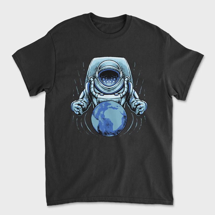 Space Explorer Earth, Tricou Barbati (Unisex)