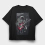 Space Rock Guitarist, Tricou Oversize Barbati (Unisex)