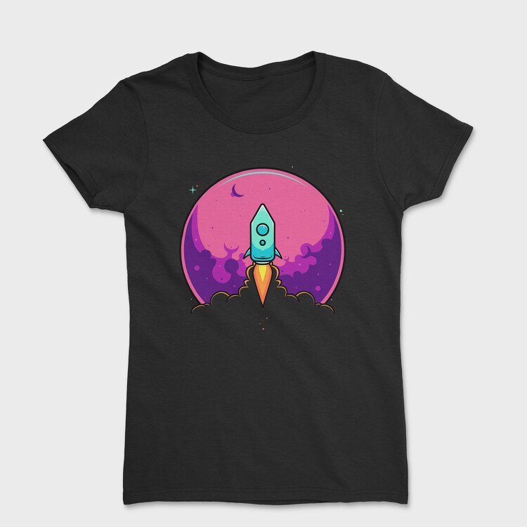 Space Rocket Blast, Tricou Femei