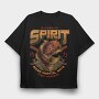 Spirit Fish Sword, Tricou Oversize Barbati (Unisex)