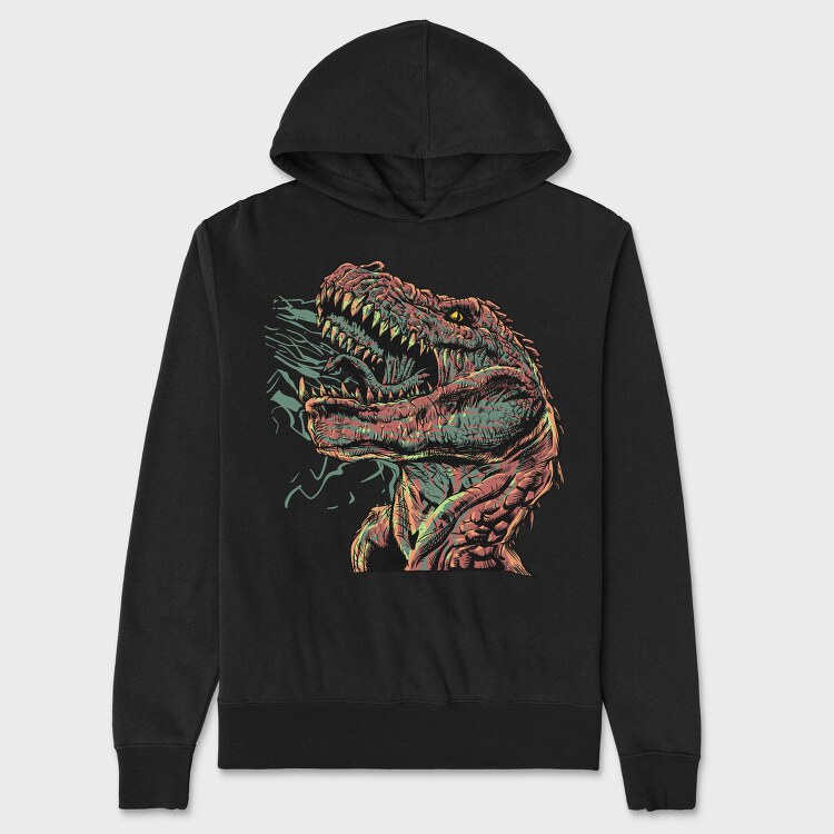 T Rex Roar 2, Hanorac Oversize Barbati (Unisex)