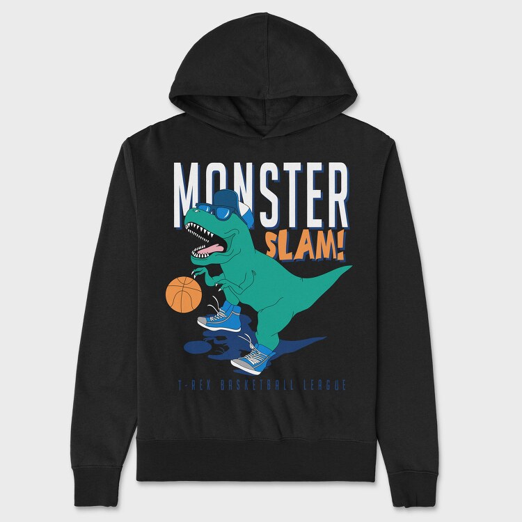 T Rex Slam Slam, Hanorac Oversize Barbati (Unisex)