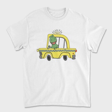 Taxi Dinosaur Ride, Tricou Barbati (Unisex)