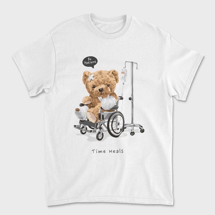Teddy Bear Recovery, Tricou Barbati (Unisex)