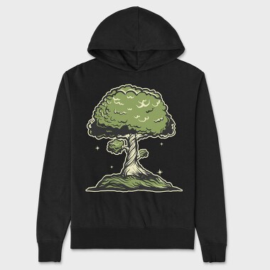 Tree Of Life, Hanorac Oversize Barbati (Unisex)