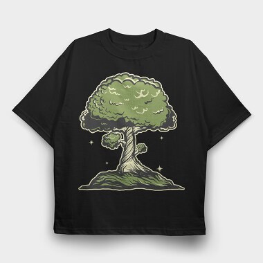 Tree Of Life, Tricou Oversize Barbati (Unisex)