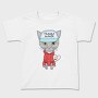 Troublemaker Cat Hoodie, Tricou Copii