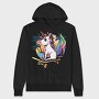 Unicorn Skate Palm, Hanorac Oversize Barbati (Unisex)