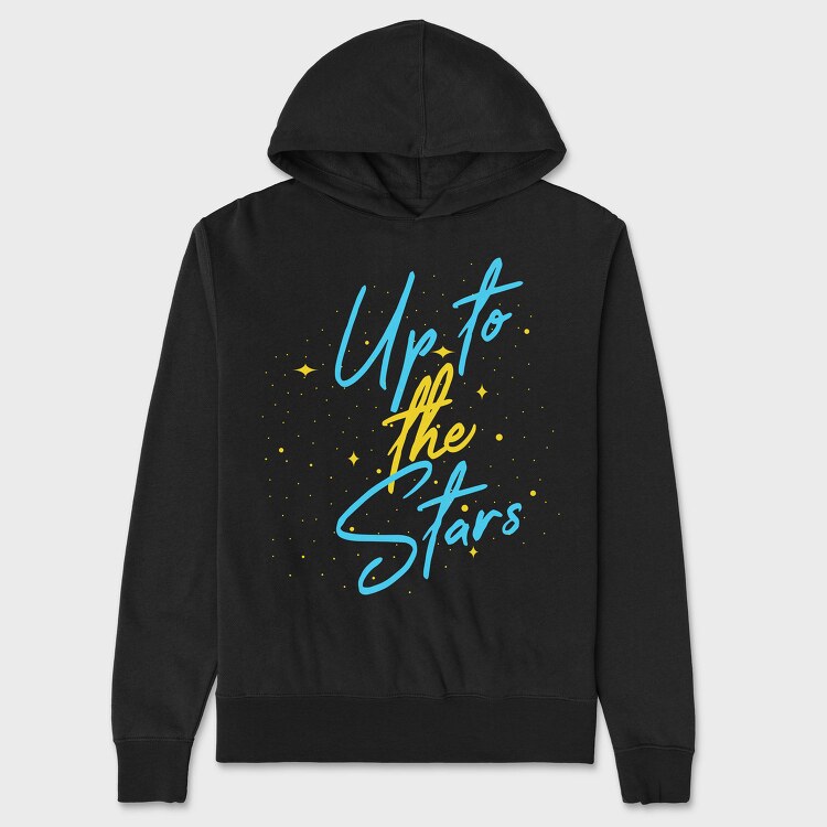 Up To The Stars, Hanorac Oversize Barbati (Unisex)
