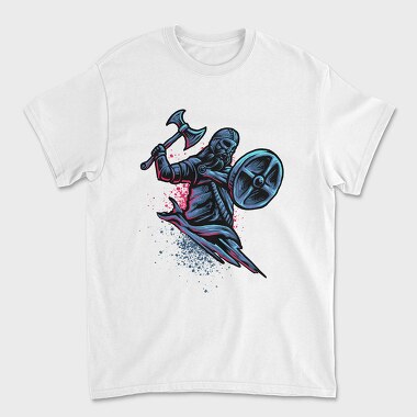 Viking Warrior Strike, Tricou Barbati (Unisex)