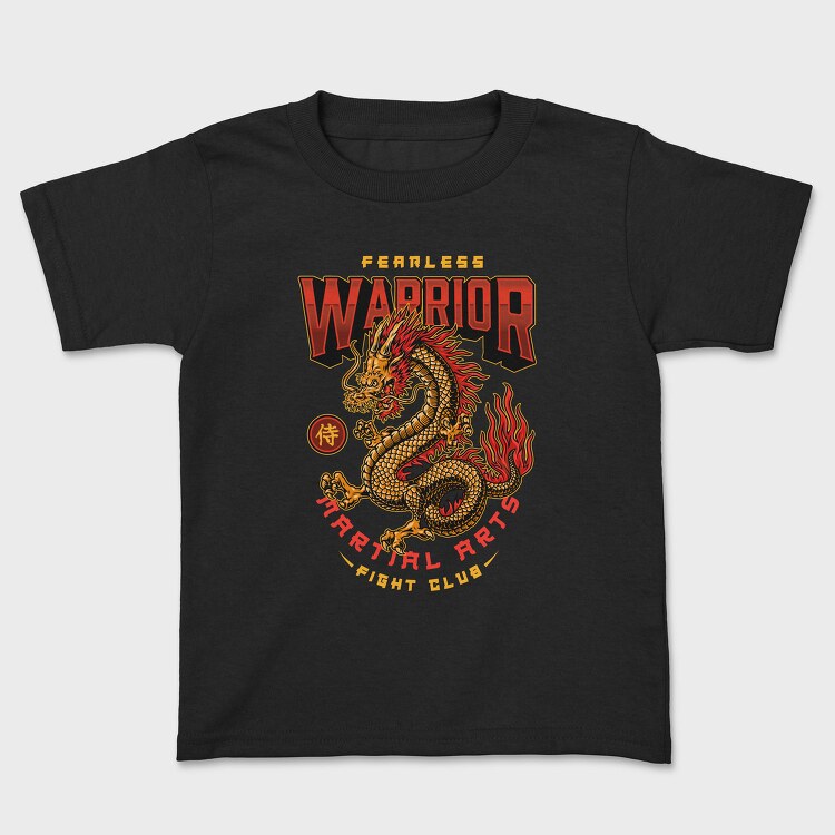 Warrior Dragon Martial Arts, Tricou Copii