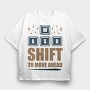 Wasd Shift Ahead, Tricou Oversize Barbati (Unisex)