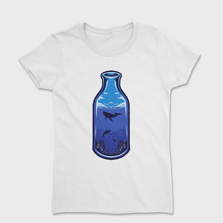 Whale In A Bottle, Tricou Femei