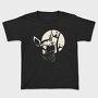 Wolf Howl Moon Cat, Tricou Copii