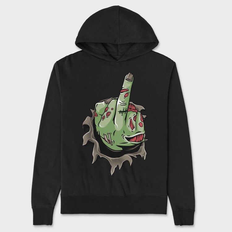 Zombie Claw Attack, Hanorac Oversize Barbati (Unisex)