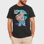 Lets Go Snorkel Bear, Tricou Barbati (Unisex)