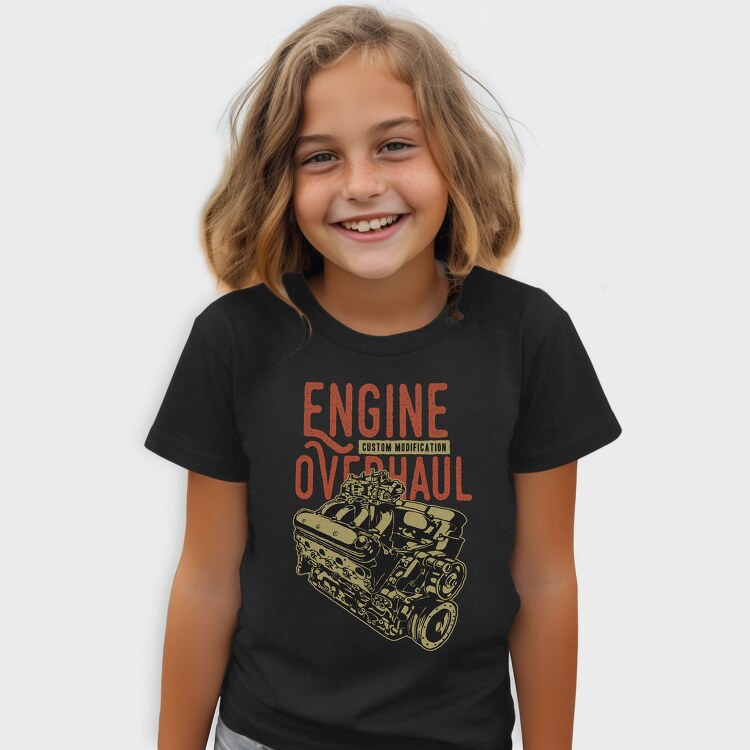 Engine Overhaul Custom, Tricou Copii