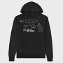 Lips And Revolver, Hanorac Oversize Barbati (Unisex)