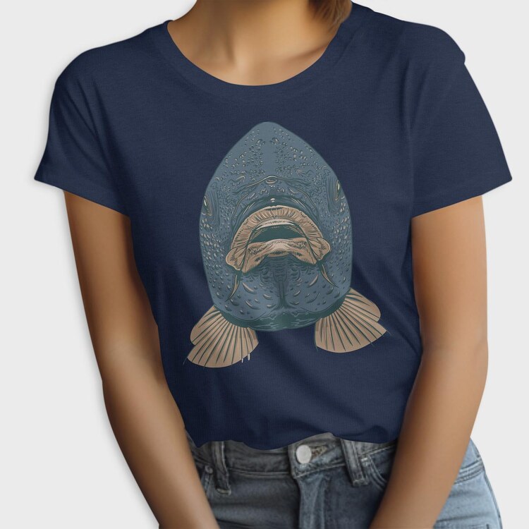 Fish Facecarp, Tricou Femei