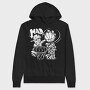 Mad Basketball Hoop, Hanorac Oversize Barbati (Unisex)
