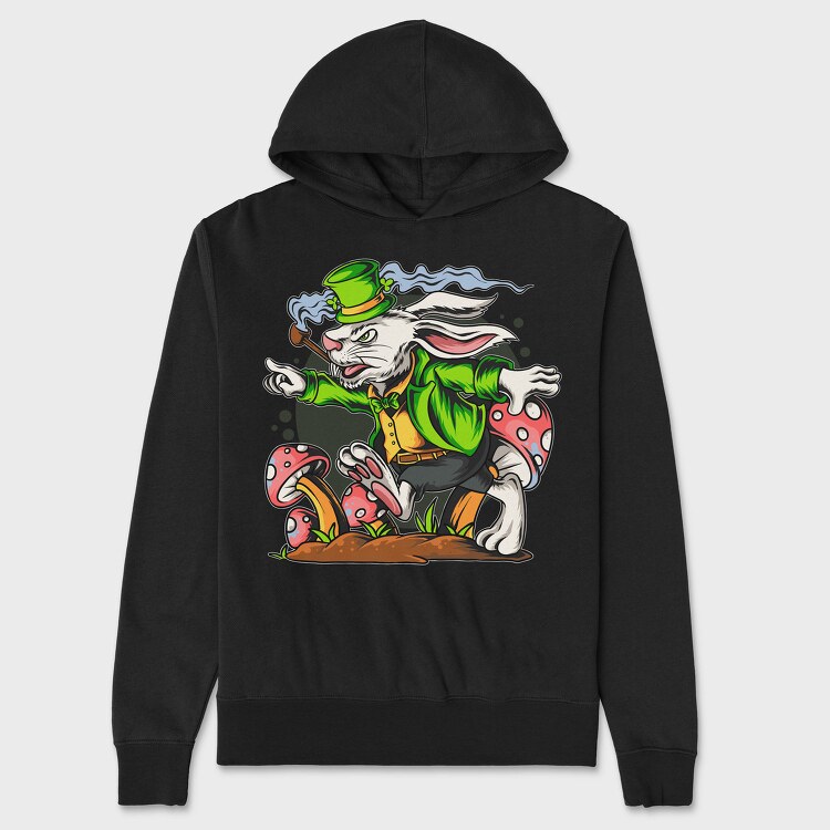 Mad Rabbit Smoke, Hanorac Oversize Barbati (Unisex)