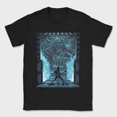 Metal Demon Guitar, Tricou Barbati (Unisex)