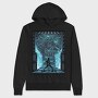 Metal Demon Guitar, Hanorac Oversize Barbati (Unisex)