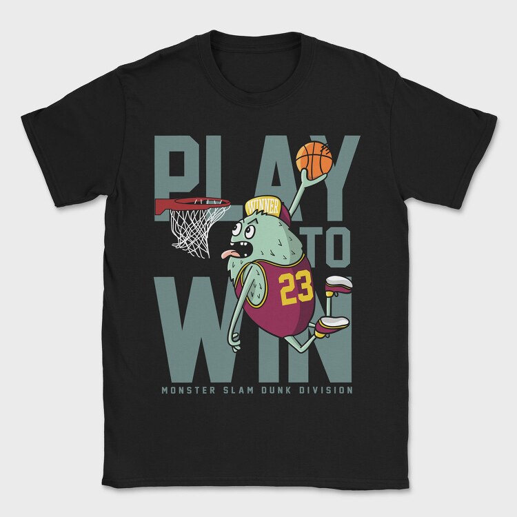 Monster Slam Dunk, Tricou Barbati (Unisex)