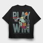 Monster Slam Dunk, Tricou Oversize Barbati (Unisex)