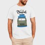 Lets Go Travel Bus, Tricou Barbati (Unisex)
