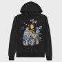 Monsters Go Skate Nyc, Hanorac Oversize Barbati (Unisex)