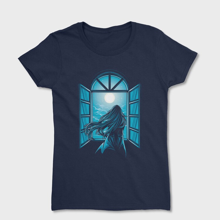Moonlit Window, Tricou Femei