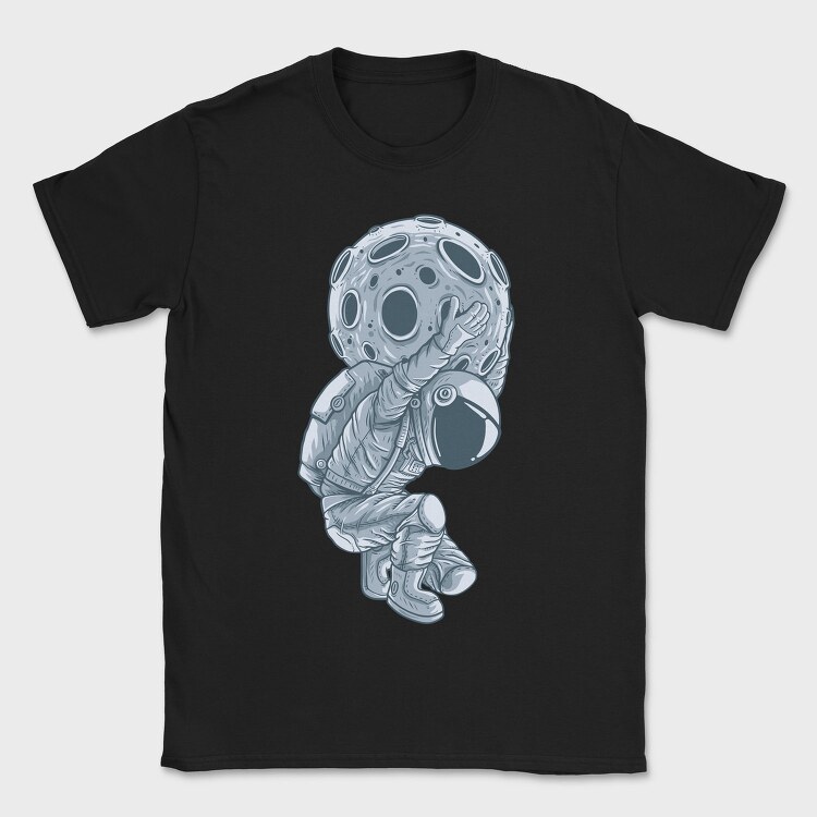 Moonstruck Astronaut, Tricou Barbati (Unisex)