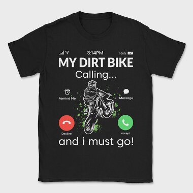 Motorcycle Call, Tricou Barbati (Unisex)