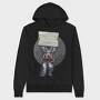 Space Explorer Sign, Hanorac Oversize Barbati (Unisex)