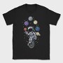 Space Juggling Astronaut, Tricou Barbati (Unisex)