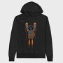 Space Rocket Man, Hanorac Oversize Barbati (Unisex)