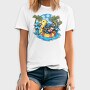 Skeleton Duck Beach, Tricou Barbati (Unisex)