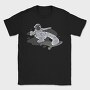 Space Skater 1, Tricou Barbati (Unisex)