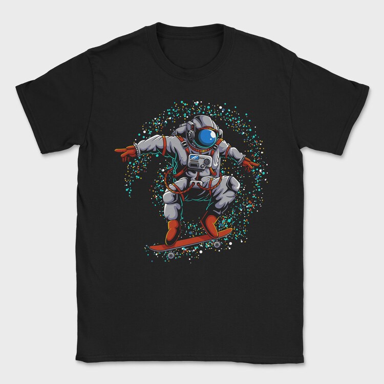 Space Skater 2, Tricou Barbati (Unisex)