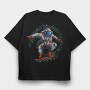 Space Skater 2, Tricou Oversize Barbati (Unisex)
