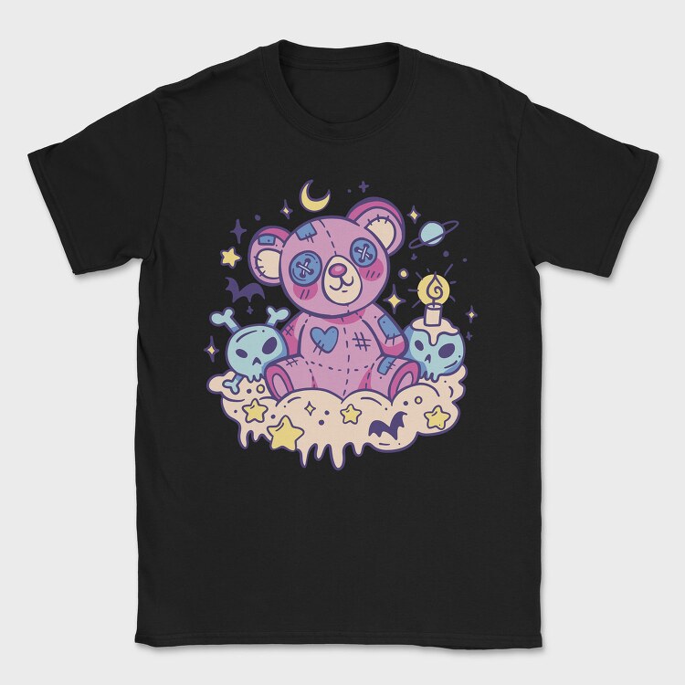Teddybear Creepy Kawaii, Tricou Barbati (Unisex)