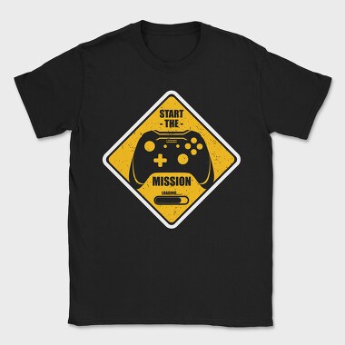 Start The Mission, Tricou Barbati (Unisex)