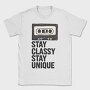 Stay Classy Tape, Tricou Barbati (Unisex)