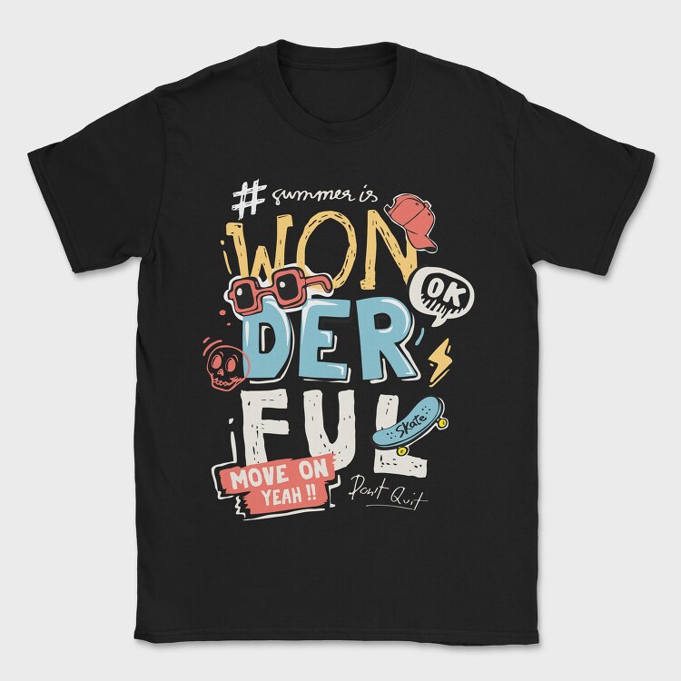 Summer Wonderland, Tricou Barbati (Unisex)