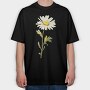 Daisy Flower 01, Tricou Oversize Barbati (Unisex)