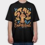 Stay Energized, Tricou Oversize Barbati (Unisex)