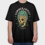 Summer Skull Paradise, Tricou Oversize Barbati (Unisex)