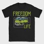 Freedom Life Van, Tricou Barbati (Unisex)