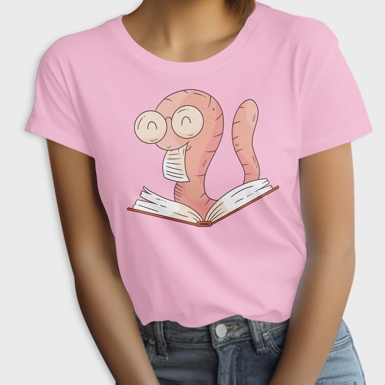 Reading Worm, Tricou Femei